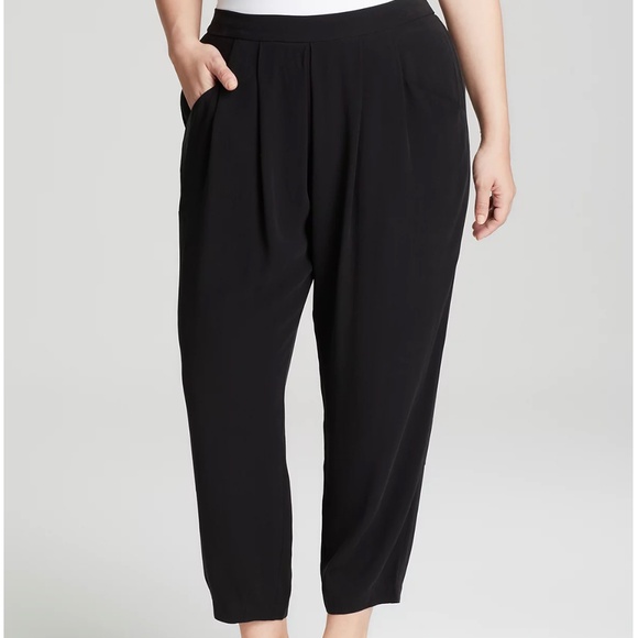 NWT! Eileen Fisher WOMAN Plus Size 100% Silk Pants - Picture 1 of 9